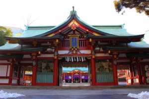 日枝神社　神門
